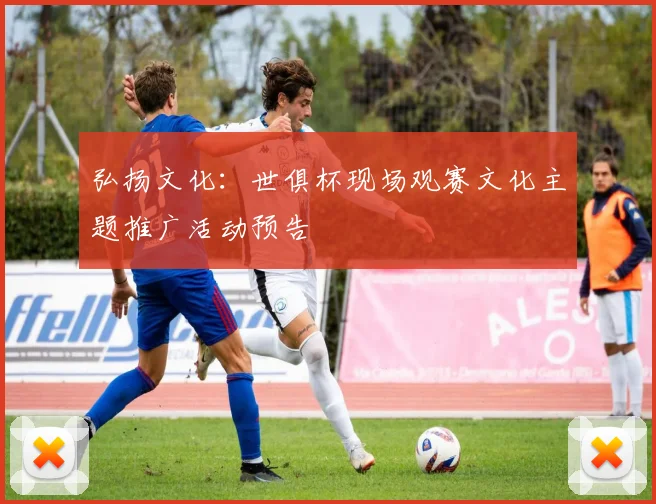 弘扬文化：世俱杯现场观赛文化主题推广活动预告